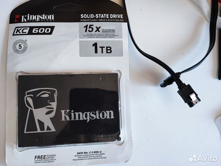 SSD Kingston KC600 1024 gb