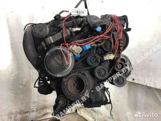 256D1 Двигатель к BMW 5 E39, 2002 г. 2.5 л, дизель