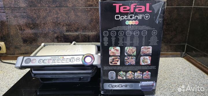 Умный электрогриль Tefal optigrill+