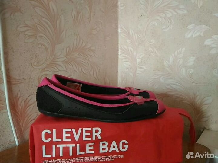 Женские балетки Puma, размер 37,5