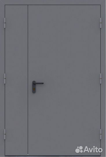 Дверь противопожарная металлическая