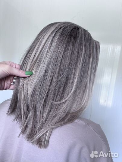 Стрижка и окрашивание волос