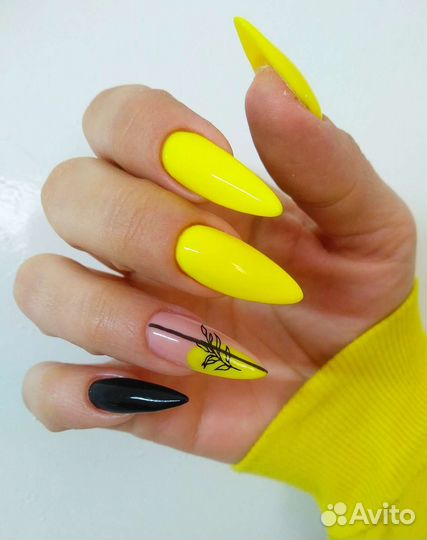 Наращивание ногтей, коррекция, покрытие гель лаком