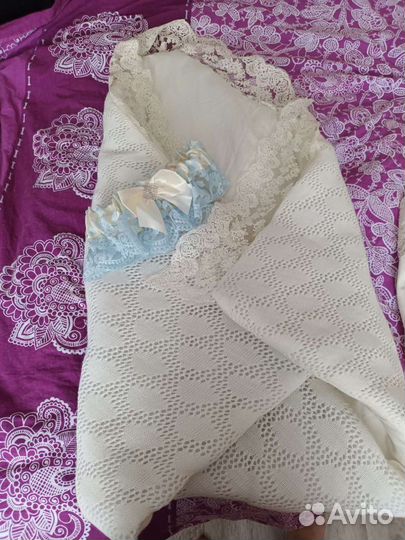 Конверт на выписку весна осень