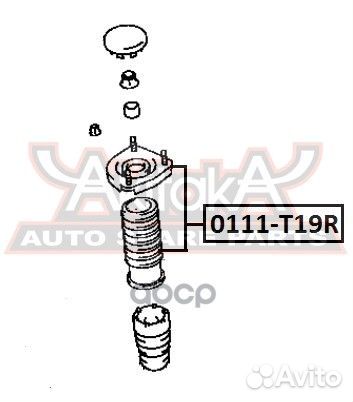 Опора амортизатора 0111-T19R asva