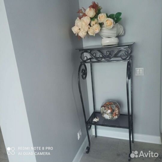 Консоль кованая