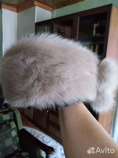 Норковая шапка новая,большой размер