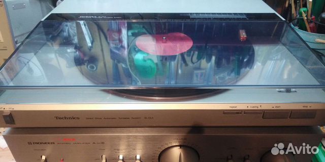 Проигрыватель винила technics. SL-DL5