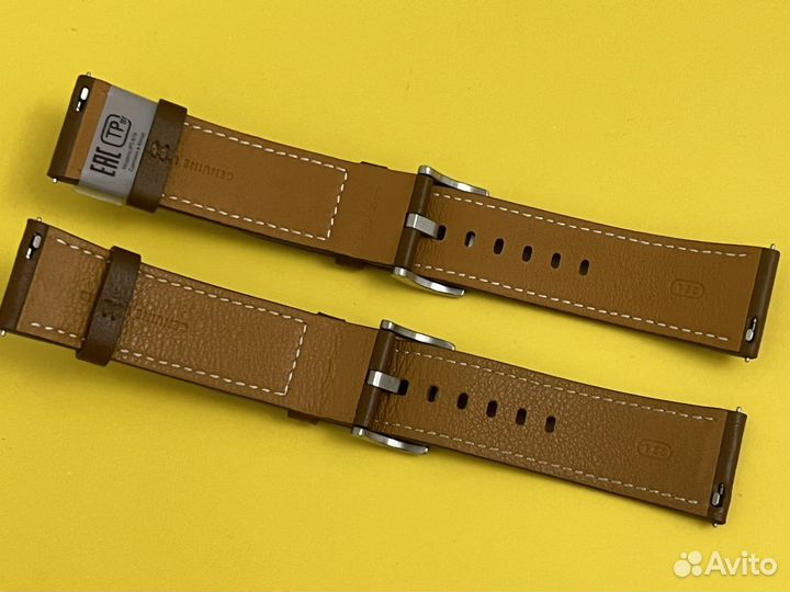 Кожаный ремешок Huawei Watch 22L 46mm оригинал