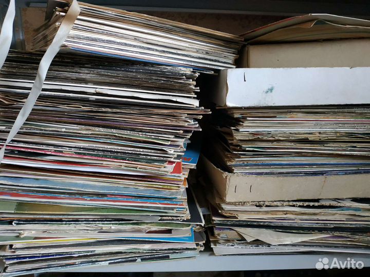 Виниловые пластинки около 100 шт