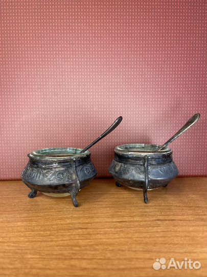 Солонки СССР мельхиор