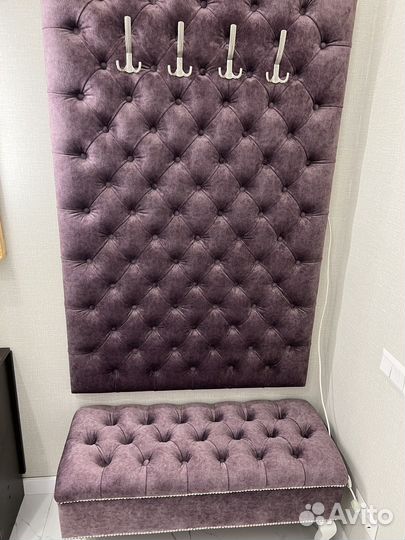 Банкетки в наличии, стеновая панель пуф в прихожую