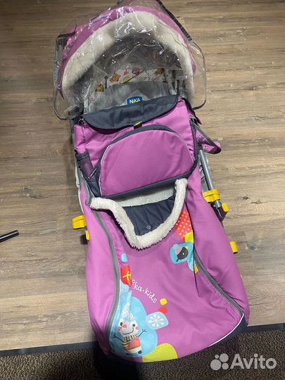 Санки коляска ника 7 3