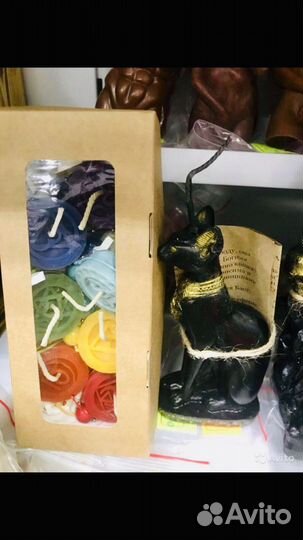 Чакровые, массажные свечи