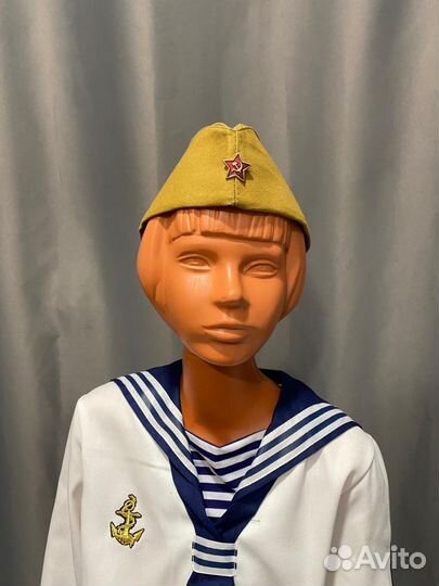 Пилотка военная для карнавального костюма