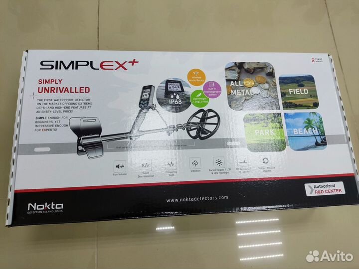 Металлоискатель Nokta Makro Simplex Plus
