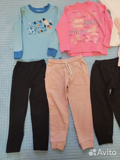 Пакет вещей на девочку, р. 110