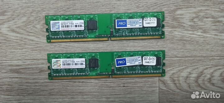 Оперативная память ddr2 512mb