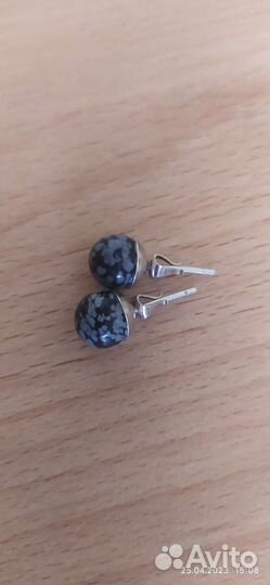 Серьги серебро СССР