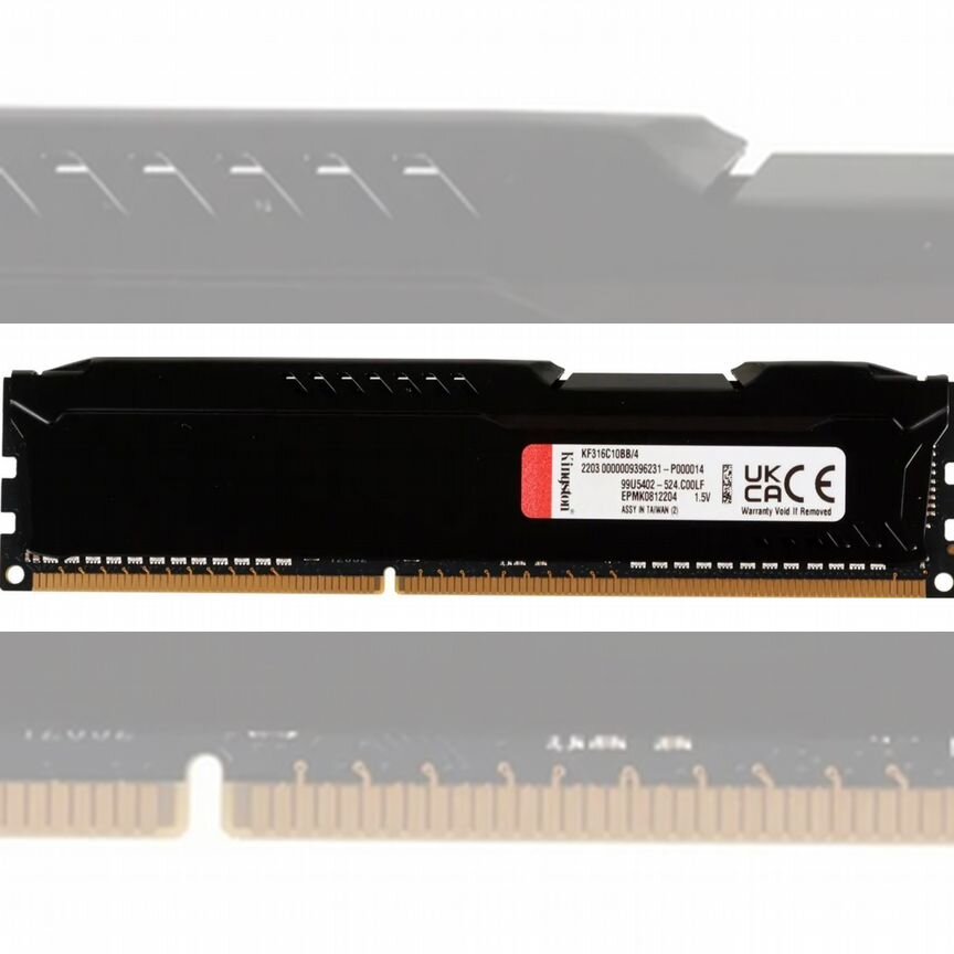 [KF316C10BB/4] Оперативная Память Kingston 4gb Kf316c10bb/4