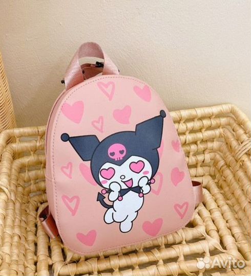 Рюкзак детский маленький Китти Минни Маус
