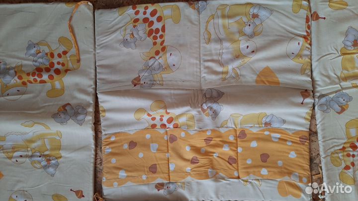 Бортики для детской кроватки