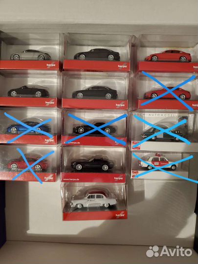 Модели авто 1 87