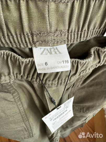 Брюки карго zara детские