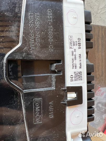 Приборная панель ford explorer 5