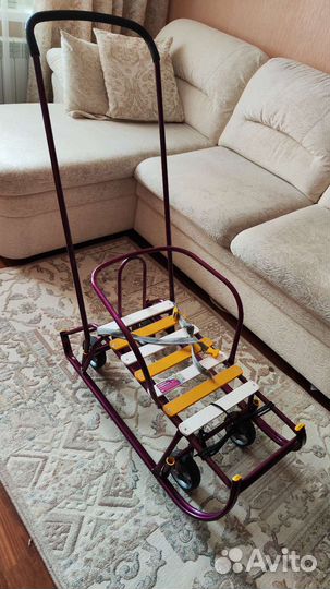 Детские санки на колесах