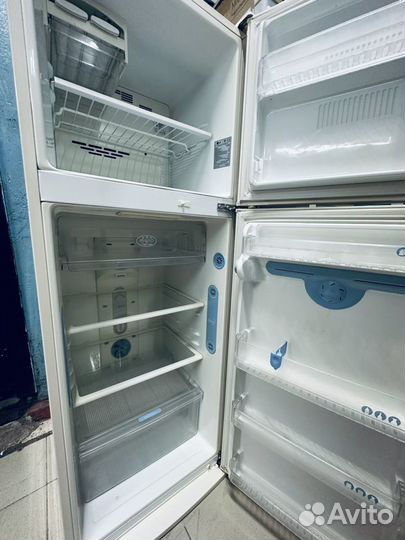 Холодильник lg no frost бежевый
