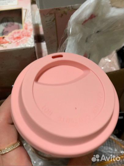 Подарочный стакан в наборе с повязкой