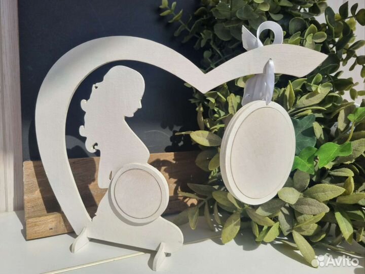 Фоторамка для узи В ожидании Чуда 17х12см