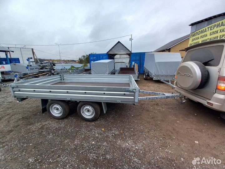 Прицеп 38.001 для широких грузов длиной до 3,08 м