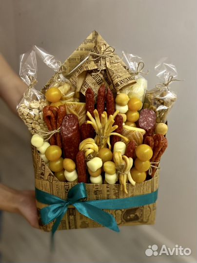 Съедобные букеты (конверты) на праздник