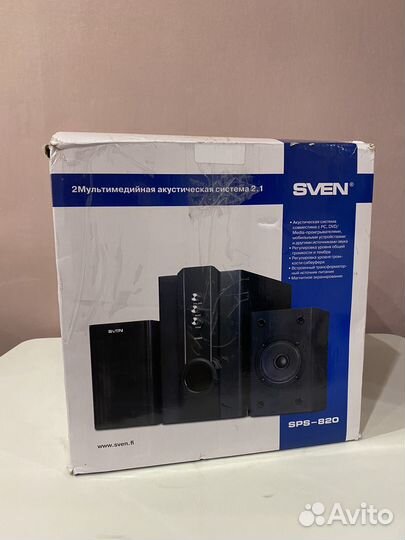 Акустическая система 2.1 sven sps-820