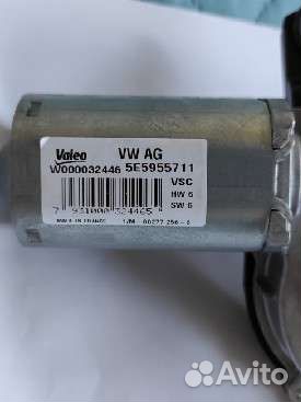 Моторчик стеклоочистителя задний skoda