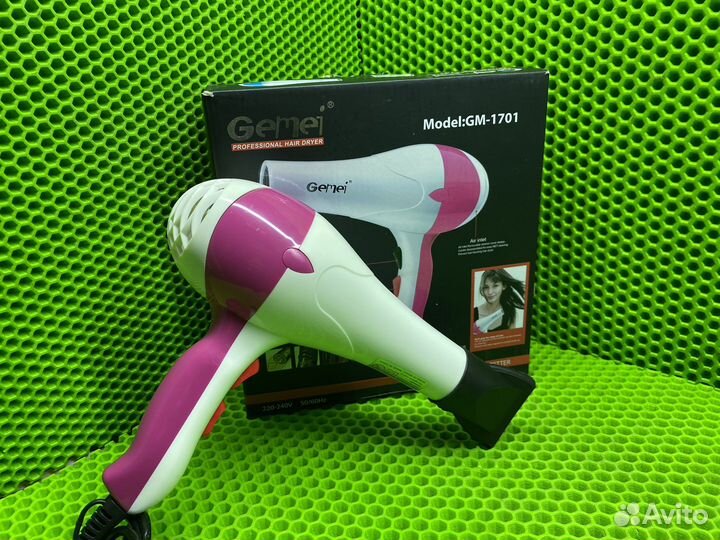 Фен для волос GM-1701