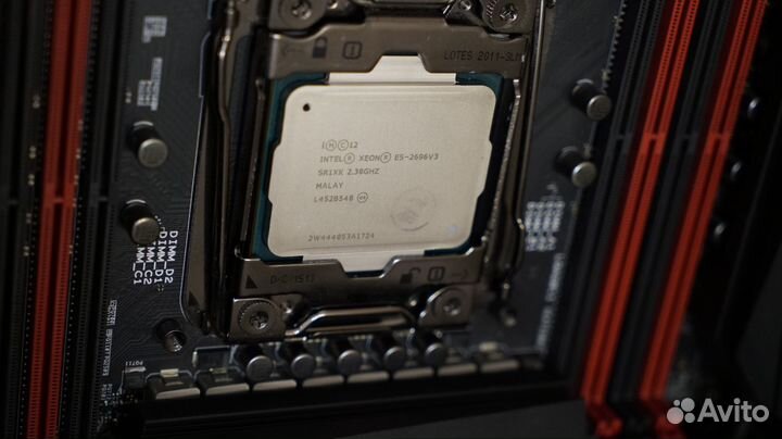 Процессор Xeon E5 2696 v3 (18 ядер 36 потоков)