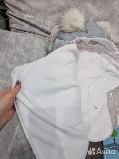 Зимний конверт в коляску