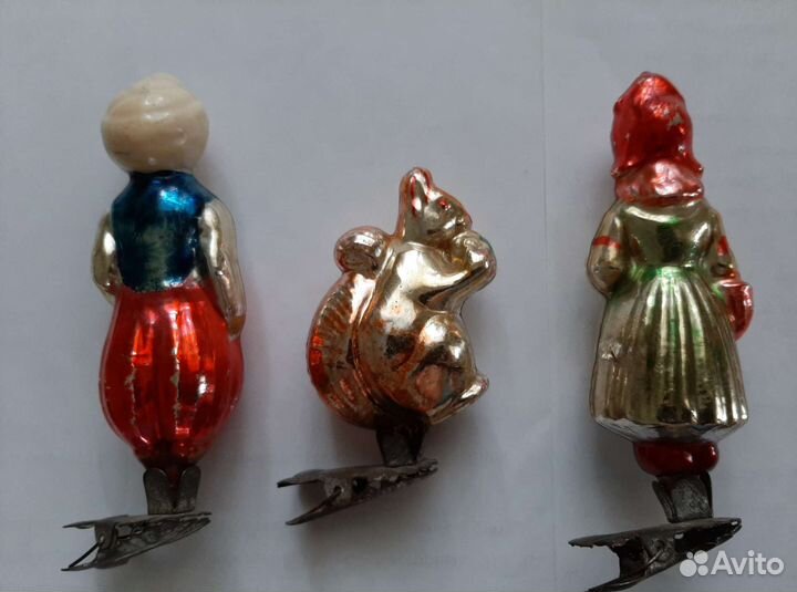 Елочные игрушки СССР советские