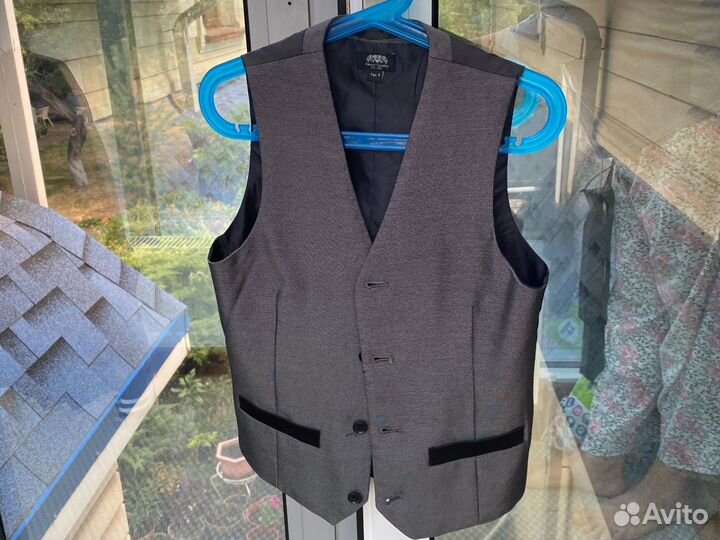 Школьная форма для мальчика 128 134 серая