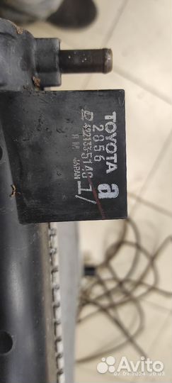 Радиатор охлаждения Toyota Rav 4 30 рестайлинг