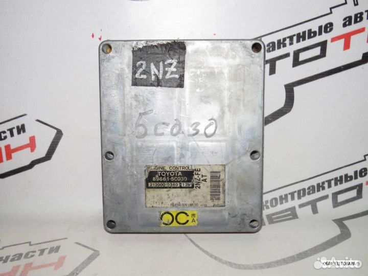 Блок EFI toyota 2NZ-FE vitz NCP10 896615C030