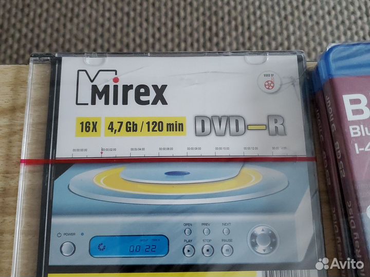 Болванка, Blu-ray, DVD-R, CD-R, BD-RE, BD-R