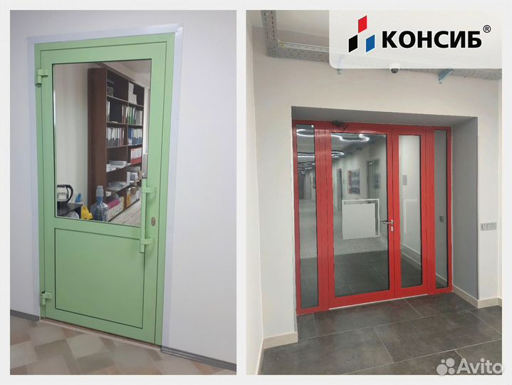 Пластиковые двери под заказ