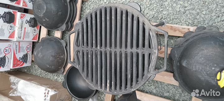 Чугунная решетка для гриля