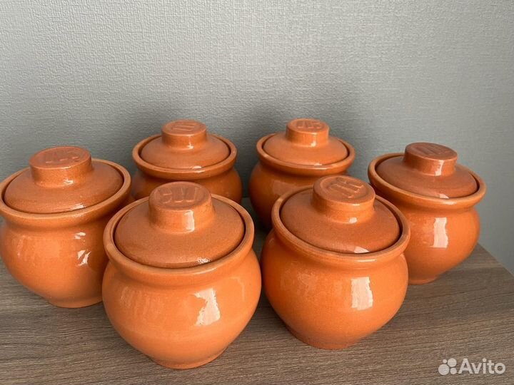 Горшок керамический для запекания