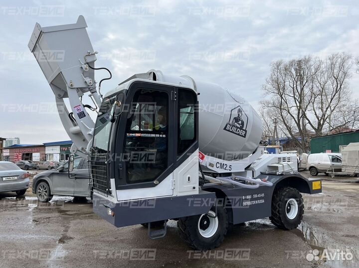 Автобетоносмеситель BUILDER CM2.5, 2024