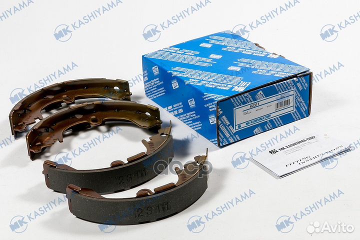 Колодки тормозные Toyota (Japan) Kashiyama K2311